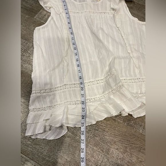 Matilda Jane White Ruffle Top - Picture 9 of 9